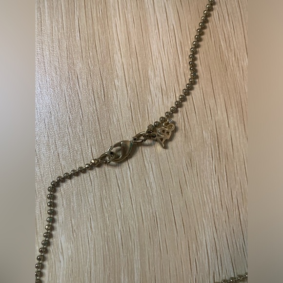 Preloved Signed ABS Allen Schwartz Necklace - Picture 2 of 3